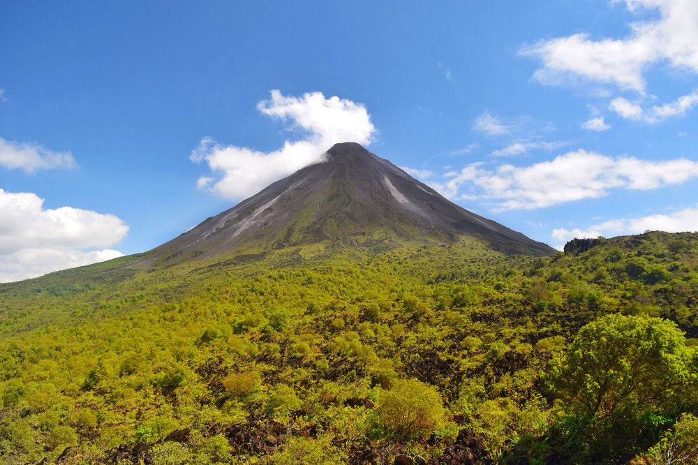アレナル火山と温泉