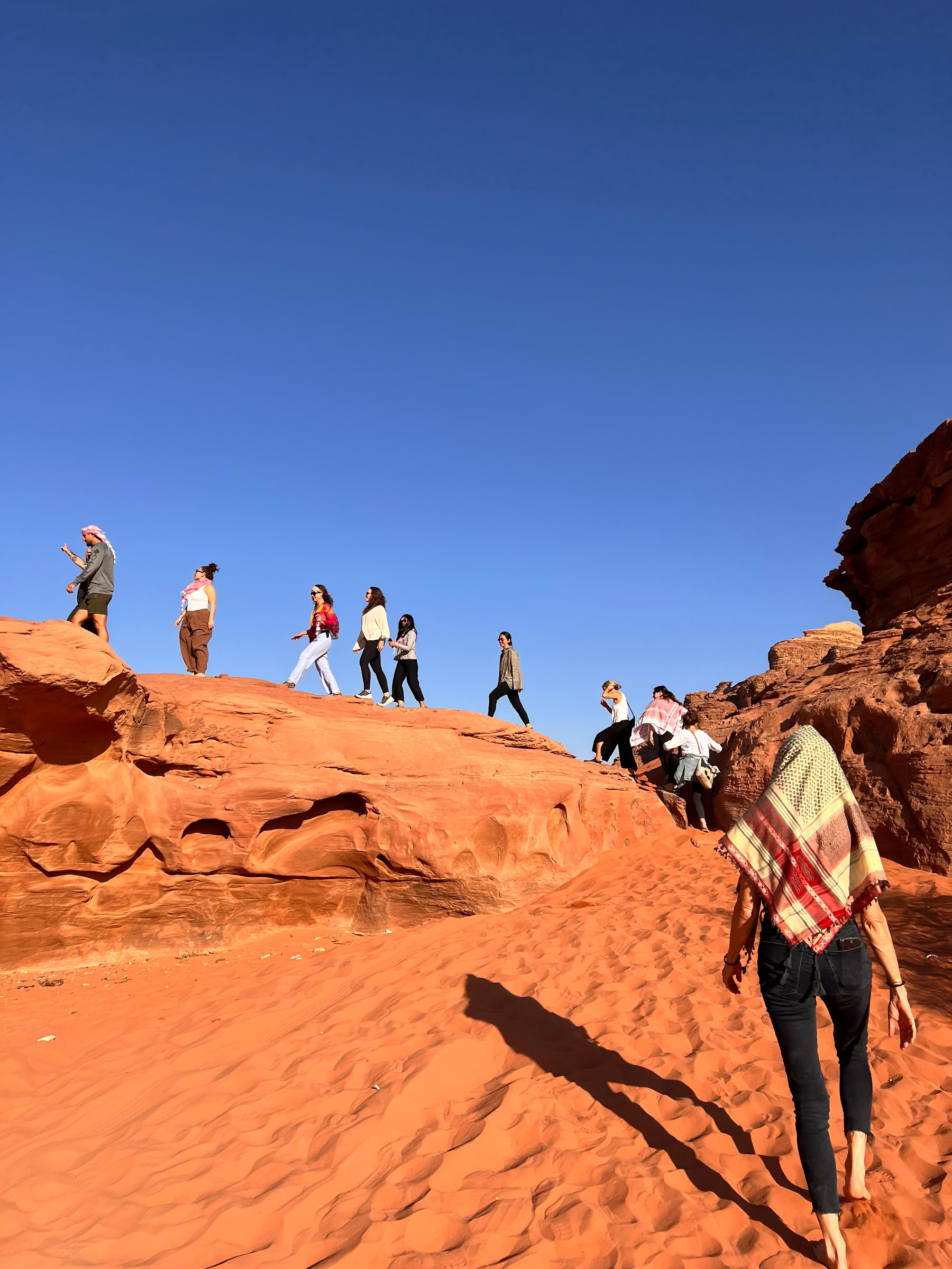 ヨルダンのワディ・ラムでのラクダトレッキング:時を旅する旅