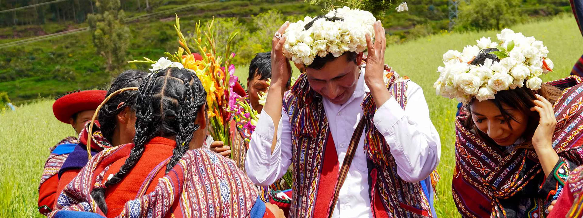 アンデスの結婚式の祝典（半日）
