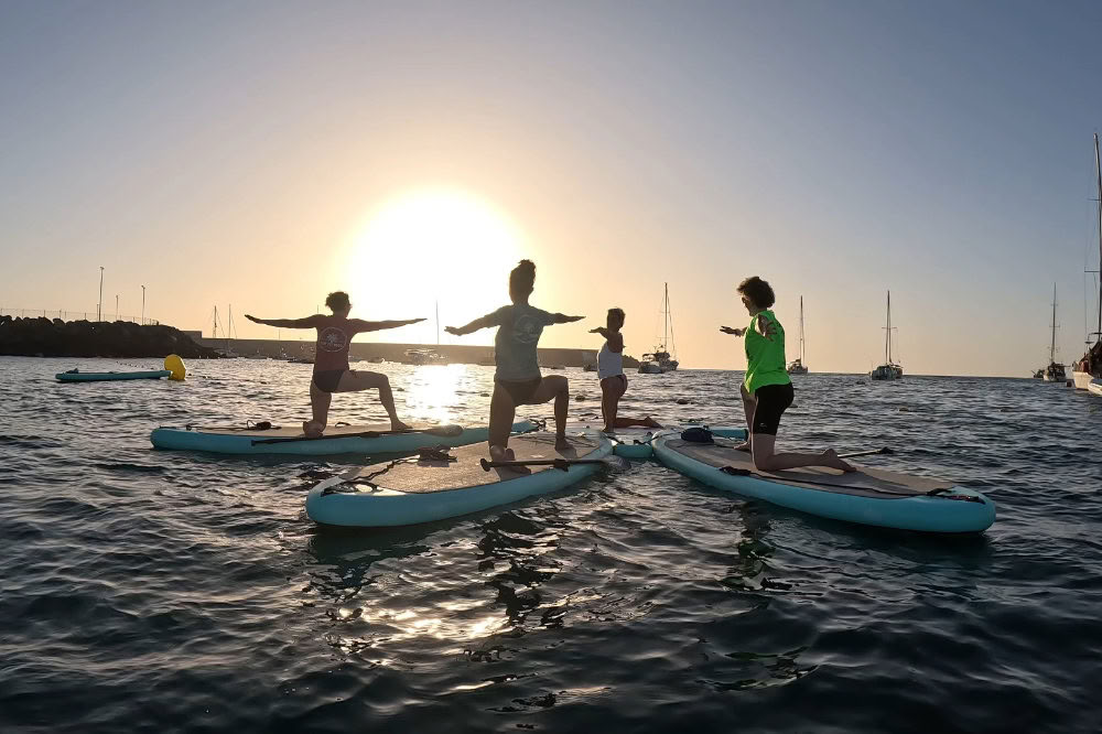 グラン・カナリア島でのパドルボード（SUP）とヨガリトリート