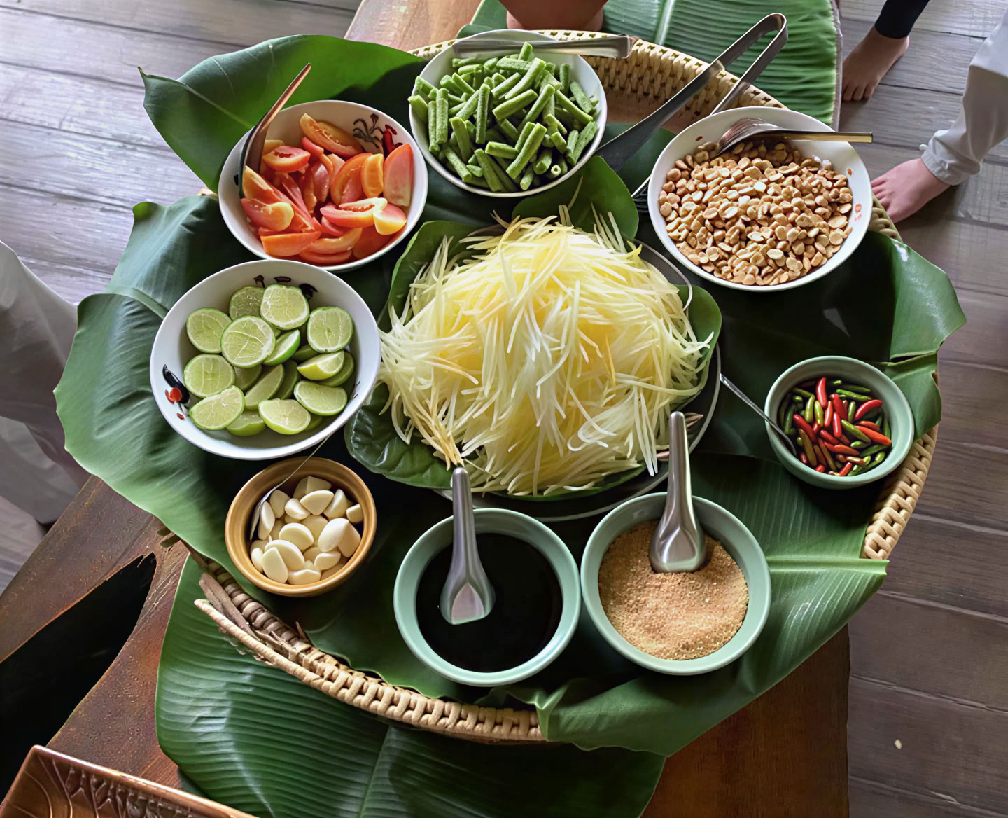 タイの味を楽しむ料理コース