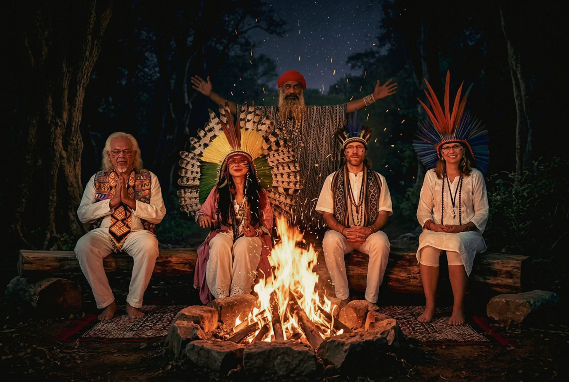 神聖な火の儀式