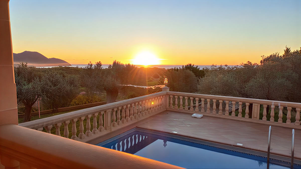 海辺で女性のためのひととき