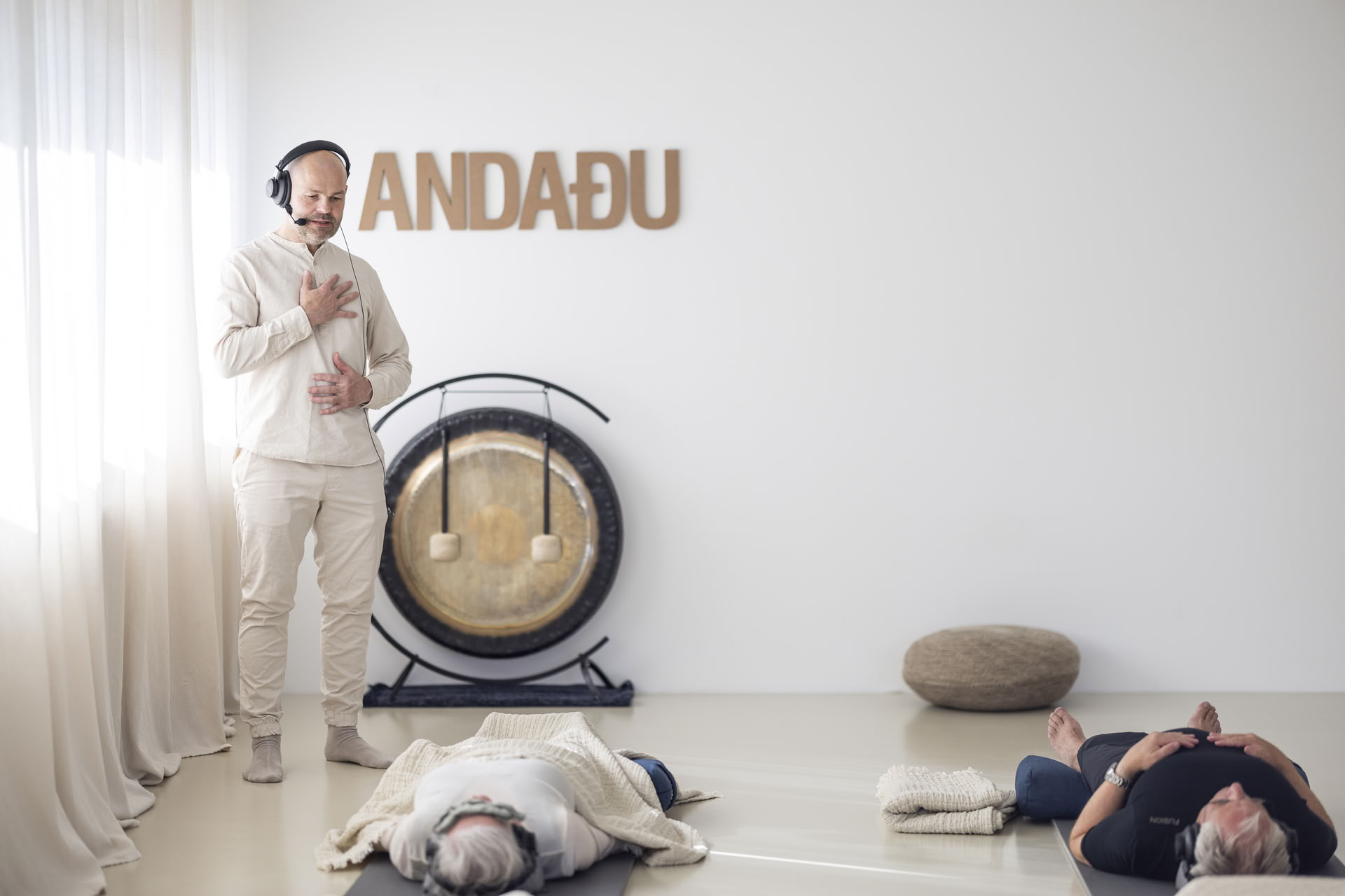 アンドリとのブレスワークセッション
