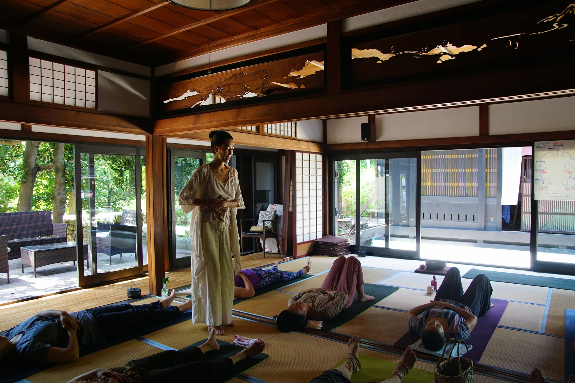 ゆっくり過ごすことの芸術：Yoga kuukanでのヨガと気功リトリート