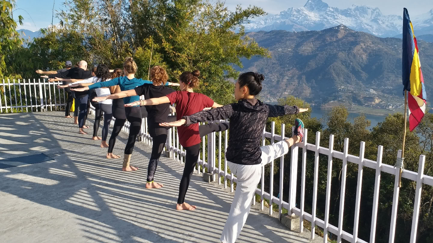 ネパールでのヨガ指導者養成講座(Salamba Yoga)