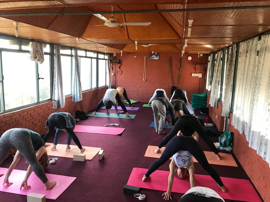 ネパールでのヨガ指導者養成講座(Salamba Yoga)