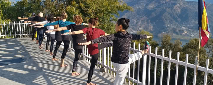 ネパールでのヨガ指導者養成講座（Salamba Yoga）