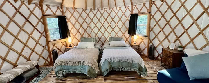 Deluxe Yurt Accommodation