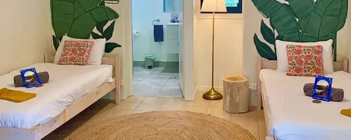 バクティゲストハウス ツインルーム（専用バスルーム付き）