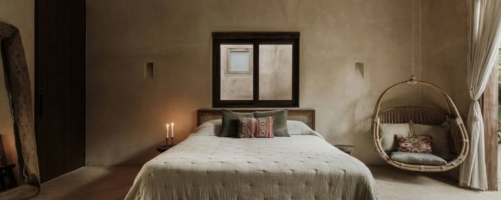 Main bedroom with private garden