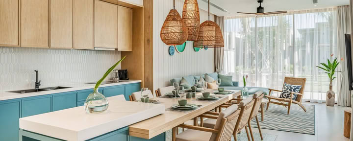 2ベッドルームの中庭付きヴィラ – 専用プール