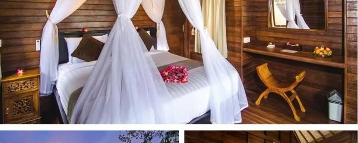 Casava Lembongan Bungalows - Double Bedroom