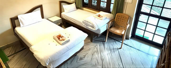Double-sharing accommodation